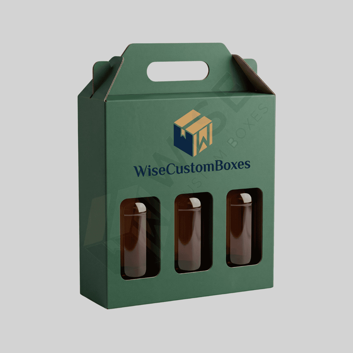 Custom 500ml Bottle Boxes for branded bottle packaging