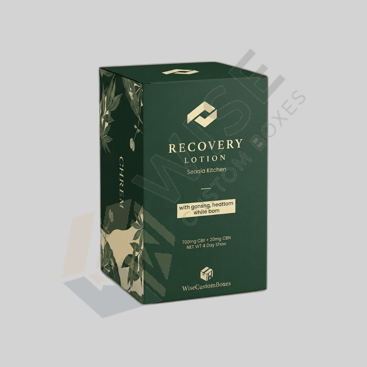 Custom CBD Lotion Boxes packaging, image 4