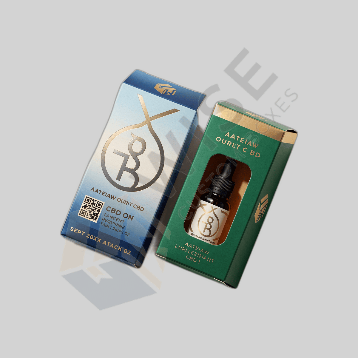 Custom CBD Oil Boxes packaging, image 1