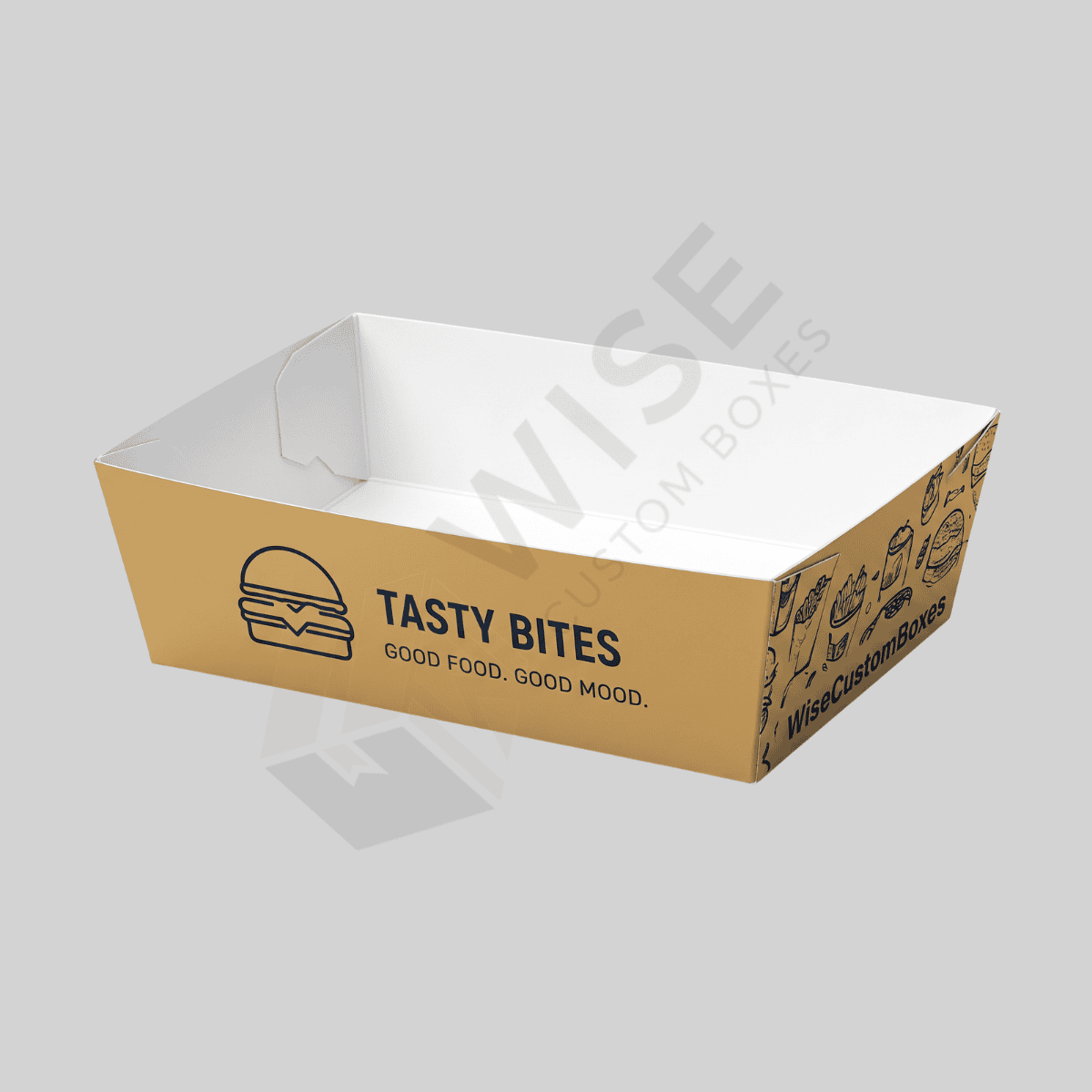 Custom Food Trays with Premium Printed Food Packaging