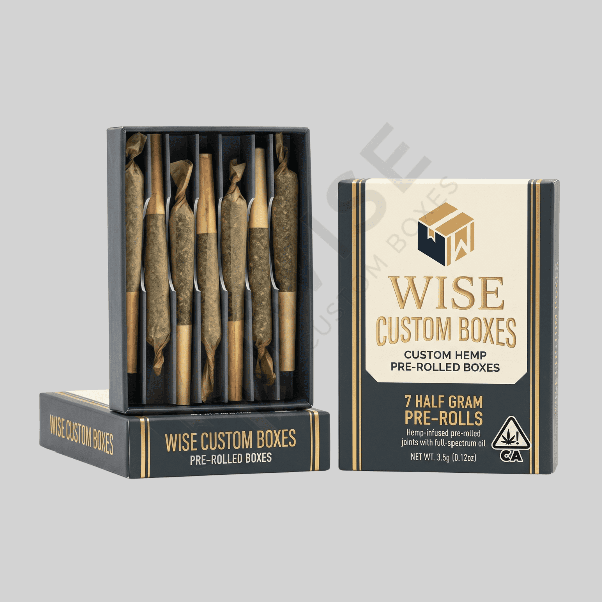 Custom Hemp Pre Rolled Boxes