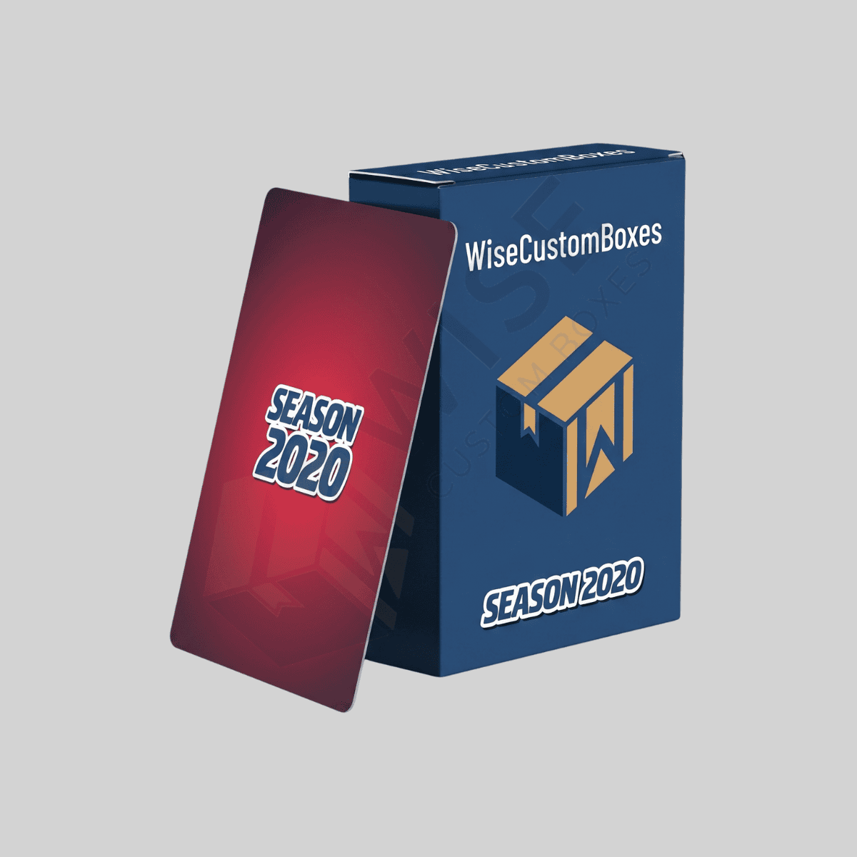 Custom Trading Card Paper Packaging for collectible cards and branded card sets